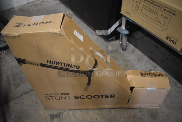 IN ORIGINAL BOX! Hurtle Pro HURTUN20 Stunt Scooter. Stock Picture Used as Gallery - Image 1 of 6