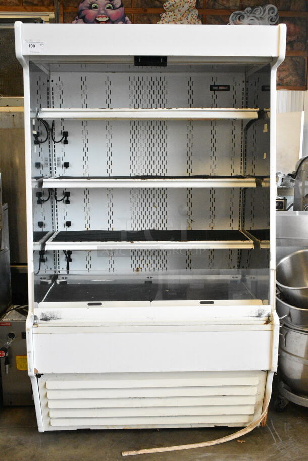 Structural Concepts Oasis CO4778R Metal Commercial Grab N Go Merchandiser w/ Metal Shelves. 115/230 Volts, 1 Phase. - Image 1 of 4