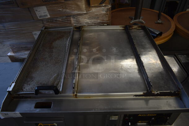 2013 AccuTemp EFG2083A3608 Stainless Steel Commercial Countertop Electric Powered Flat Top Griddle. 208 Volts, 3 Phase. Unit Was Working When Removed. - Image 2 of 8