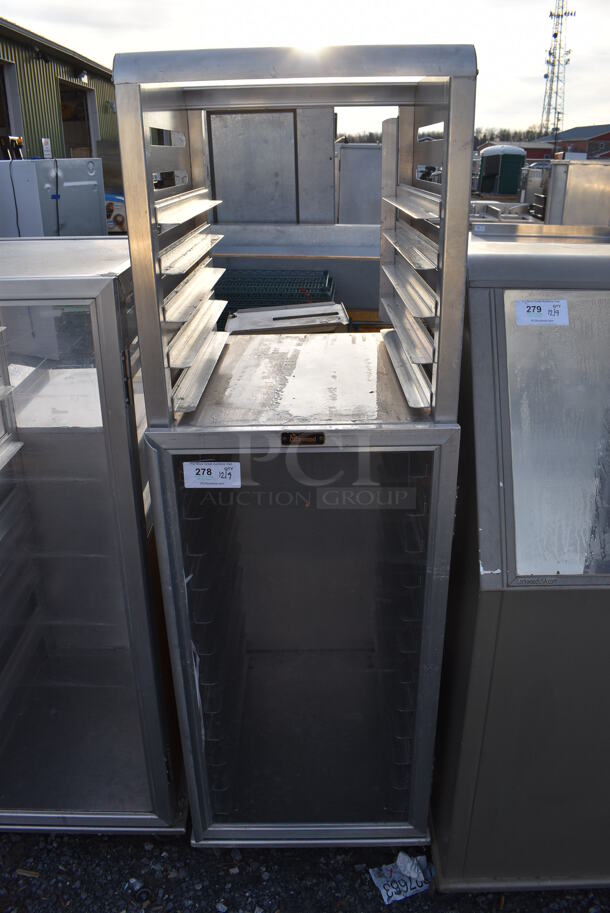Lockwood Metal Commercial Enclosed Pan Transport Rack on Commercial Casters. 22x30x71 - Image 1 of 5