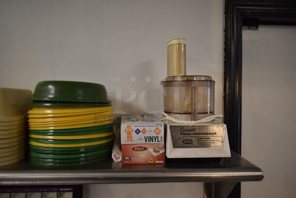 ALL ONE MONEY! Lot of Various Items Including Cuisinart Food Processor and Poly Bowls. (kitchen #2) - Image 4 of 7