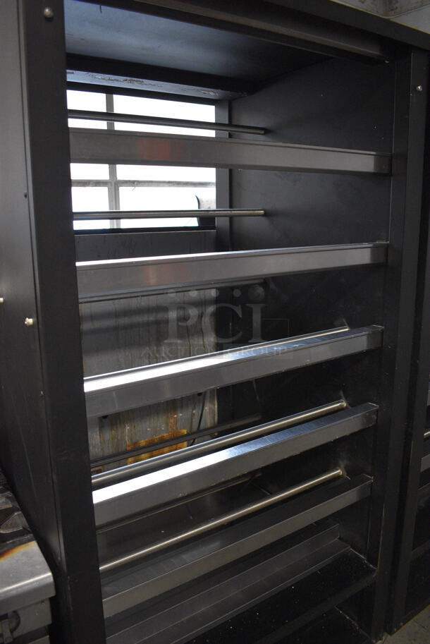 Metal Commercial Floor Style Bakery Bagel Display Transport Rack on Commercial Casters. 38.5x34x76 - Image 4 of 4
