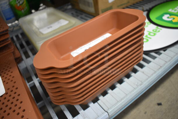 10 Ever-ocean 1711B Orange Silform Single Loaf Baking Pan Liner. 10x4x1.5. 10 Times Your Bid! - Image 2 of 4
