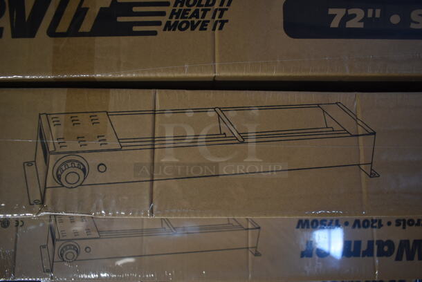PALLET LOT of 47 BRAND NEW SCRATCH AND DENT! ServIt 423SWI72 Stainless Steel Commercial  72" High Wattage Strip Warmer with Adjustable Infinite Controls. Stock Picture Used as Gallery. 47 Times Your Bid! - Image 5 of 7
