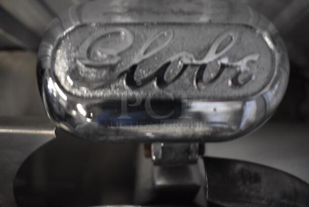 Globe Stainless Steel Commercial Countertop Automatic Meat Slicer w/ Blade Sharpener. 115 Volts, 1 Phase. Tested and Does Not Power On - Image 4 of 6