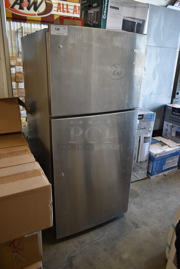 Stainless Steel Cooler Freezer Combo on Casters. Tested and Powers On But Does Not Get Cold - Image 2 of 9