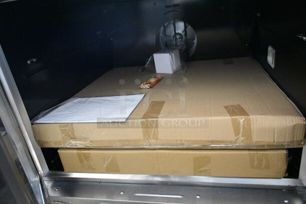 BRAND NEW SCRATCH AND DENT! Cooking Performance Group CPG FGC-100-DDN Deep Depth Single Deck Full Size Natural Gas Convection Oven. 60,000 BTU. Does Not Have Legs.  - Image 3 of 5