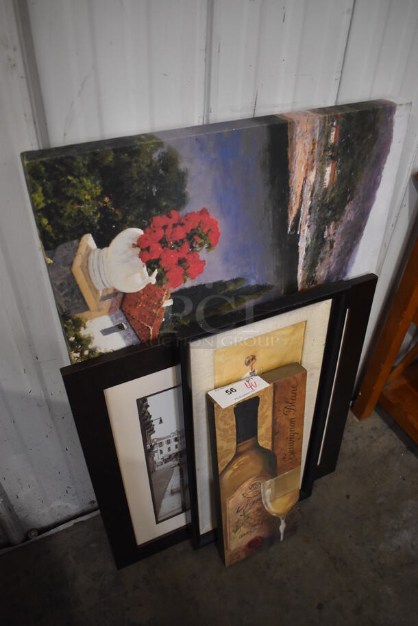 4 Various Pictures; 2 Framed. Includes 24x1x36. 4 Times Your Bid! - Image 6 of 6