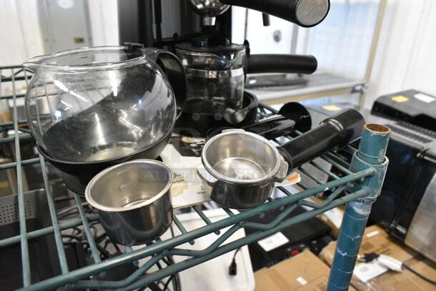 Imusa GAU-18217 Metal Countertop 4 Cup Espresso Machine. 120 Volts, 1 Phase.  - Image 4 of 5