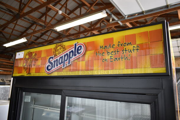 Beverage Air MT38 Metal Commercial 2 Door Reach In Cooler Merchandiser w/ Poly Coated Racks. 115 Volts, 1 Phase. Tested and Powers On But Does Not Get Cold - Image 2 of 7