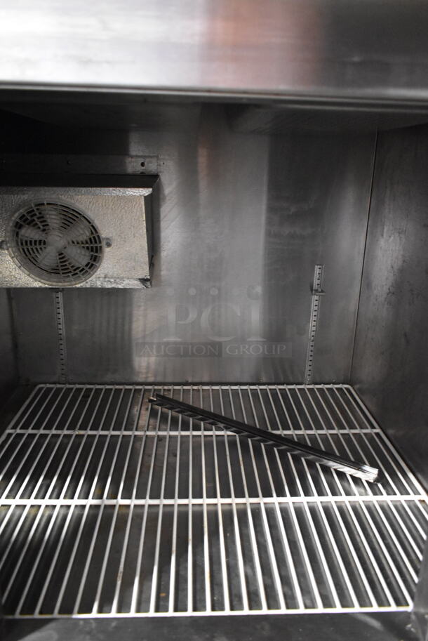 Universal Coolers SC60BM Stainless Steel Commercial Sandwich Salad Prep Table Bain Marie Mega Top. 115 Volts, 1 Phase. Cannot Test Due To Cut Power Cord - Image 5 of 8