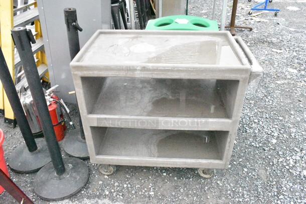 3 Poly Items; 2 Slim Jim Trash Cans and 3 Tier Cart. 3 Times Your Bid!  - Image 6 of 9