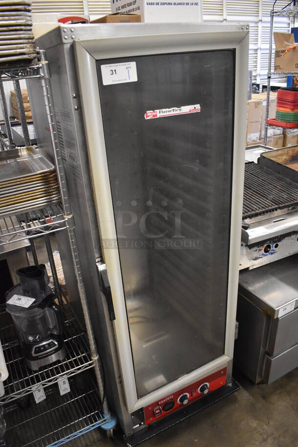Avantco Metro Metal Commercial Holding Heated Pan Rack on Commercial Casters. 25x32x70. Tested and Working! - Image 2 of 5