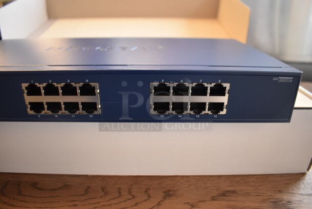 BRAND NEW IN BOX! Netgear ProSafe 16 Port Gigbit Switch. 13x7x2 - Image 3 of 6