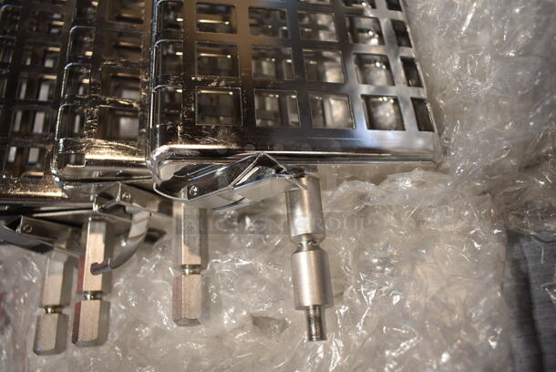 4 Hardt 2739 Metal Basket Skewers / Spits for Rotisserie Oven. 4 Times Your Bid! - Image 2 of 3