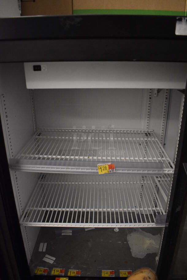 2017 True GDM-41SL-48-HC-LD Metal Commercial 2 Door Cooler Merchandiser w/ Poly Coated Racks. 115 Volts, 1 Phase. 47x21x49. Tested and Working! - Image 5 of 5