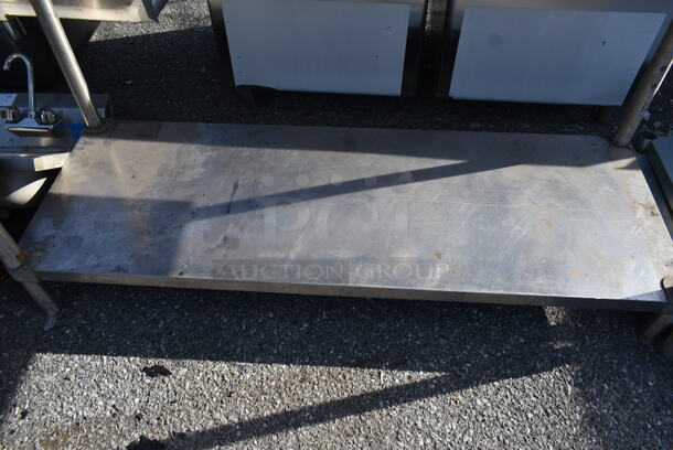 Stainless Steel Commercial Table w/ Under Shelf. - Image 3 of 4