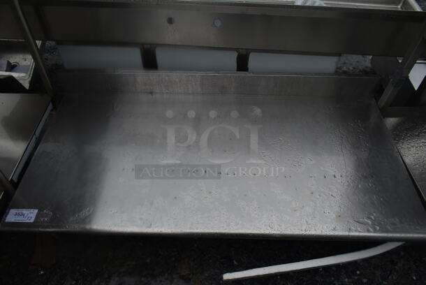 Stainless Steel Equipment Stand w/ Metal Under Shelf.  - Image 2 of 3