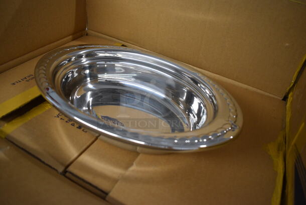 24 BRAND NEW IN BOX! Vollrath Stainless Steel Oval 2 Quart Trays. 13x9x2.5. 24 Times Your Bid! - Image 2 of 4