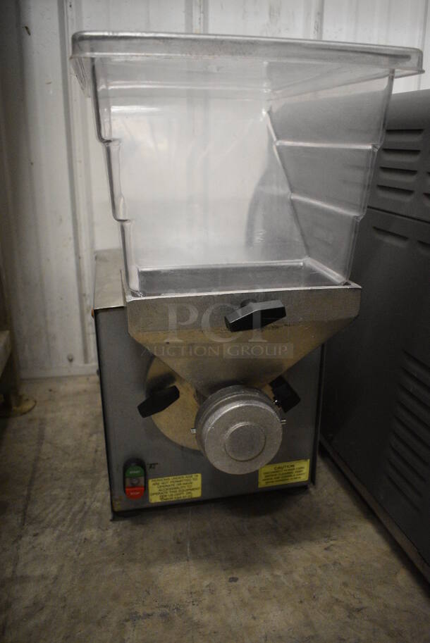2010 Olde Tyme Model PN2 Stainless Steel Commercial Countertop Nut Grinder. 115 Volts, 1 Phase. 11x21x21. Tested and Working!
 - Image 4 of 5
