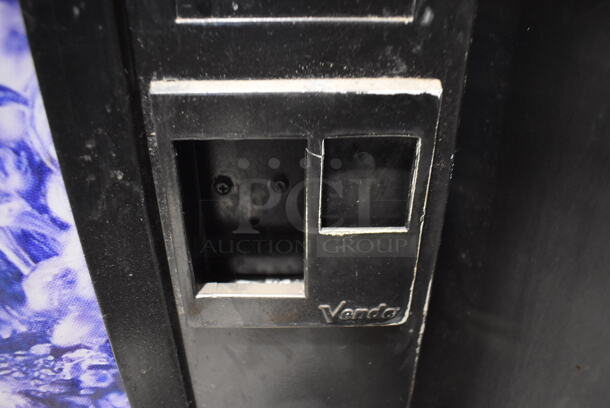 Metal Commercial Floor Style Canned Drink Vending Machine w/ Cash Acceptor. 40x30x72.5. Cannot Test Due To Missing Power Cord - Image 5 of 7