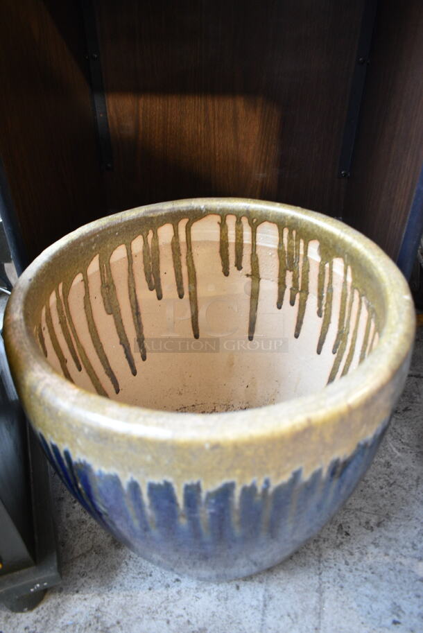ALL ONE MONEY! Lot of 3 Items; Podium, Cabinet and Planter. 23x21x44, 14.5x10x38, 14.5x14.5x13 - Image 2 of 6
