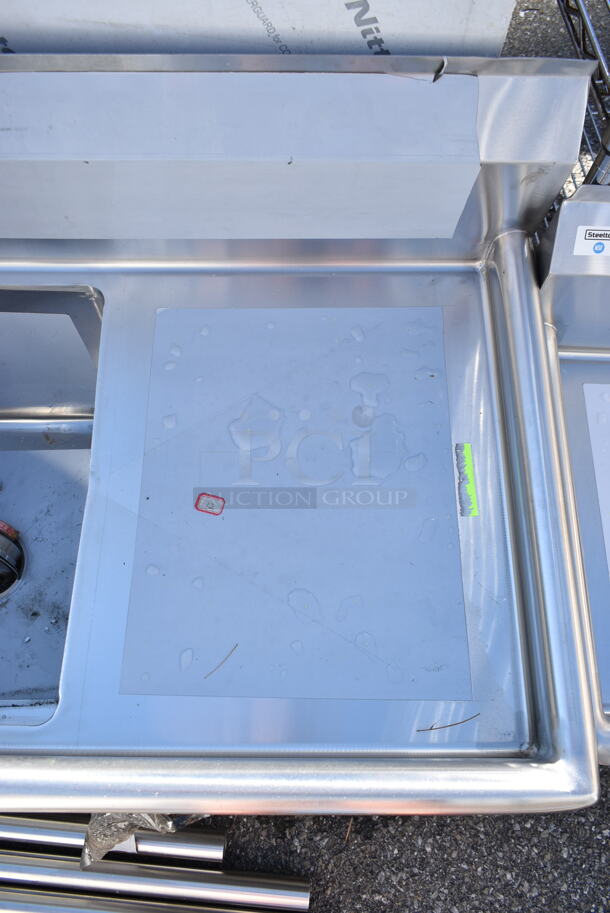 BRAND NEW SCRATCH AND DENT! Regency 600S1181818R Stainless Steel Commercial Single Bay Sink w/ Right Side Drain Board. Bay 18x18. Drain Board 17x20 - Image 4 of 7