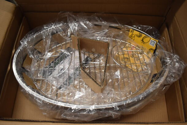 BRAND NEW IN BOX! Nutrichef NCOAVL99 Stainless Steel Roasting Pan. 20x13x9 - Image 3 of 7