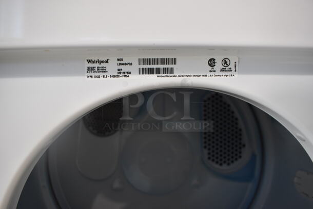 Whirlpool LER4634PQ0 Metal Front Load Dryer. 120/208-240 Volts, 1 Phase. 29x27x44 - Image 7 of 8