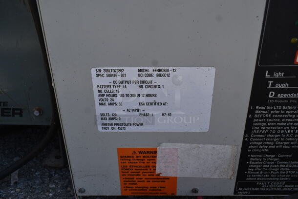 Ametek FERRO300-12 Metal Battery Charger - Image 3 of 5