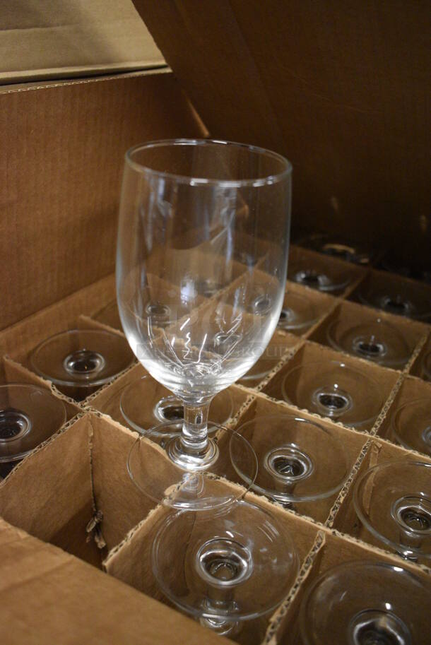 24 BRAND NEW IN BOX! Wine Glasses. 3x3x7. 24 Times Your Bid! - Image 2 of 2