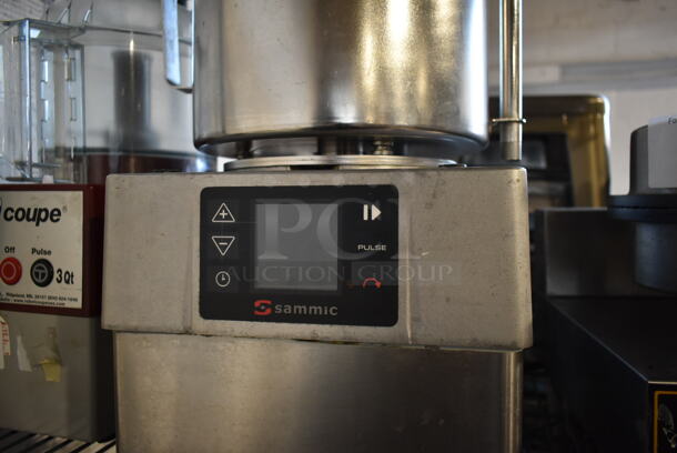 2020 Sammic CK-38V Stainless Steel Commercial Countertop Food Processor w/ S Blade. No Lid. 120 Volts, 1 Phase. Tested and Working! - Image 3 of 6