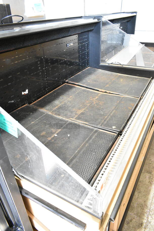 Killion PFW-74-43-48-V-N-MOBILE Metal Commercial Grab N Go Open Merchandiser on Commercial Casters. 208/230 Volts.  - Image 4 of 6