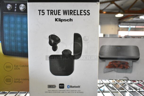 8 IN ORIGINAL BOX! Items Including Pyle PLG4.2 Coaxial Car Speakers, Pyle PDWR40W Outdoor Waterproof Speaker System, Pyramid TW18 Aluminum Die Cast Tweeter, NutriChef PKVS18SL Food Vacuum Sealer, T5 True Wireless Earphones, Masingo Karaoke Machine, VCT-2010 Mosfet Amplifier. 8 Times Your Bid!  - Image 6 of 9