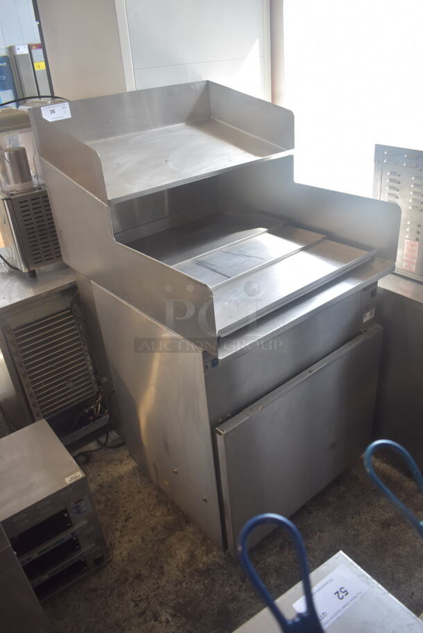 2021 H&K International HKM Commercial Stainless Steel Refrigerated Chicken Batter Station On Commercial Casters. 110-120V, 1 Phase. Tested and Working! - Image 3 of 8