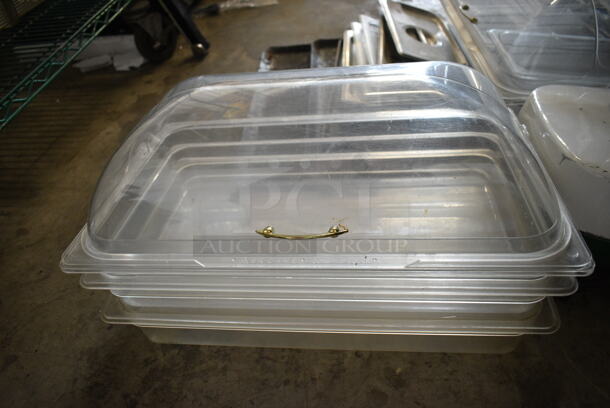 ALL ONE MONEY! Lot of Various Items Including Poly Bins and Stainless Steel Drop In Bin Lids. - Image 2 of 7