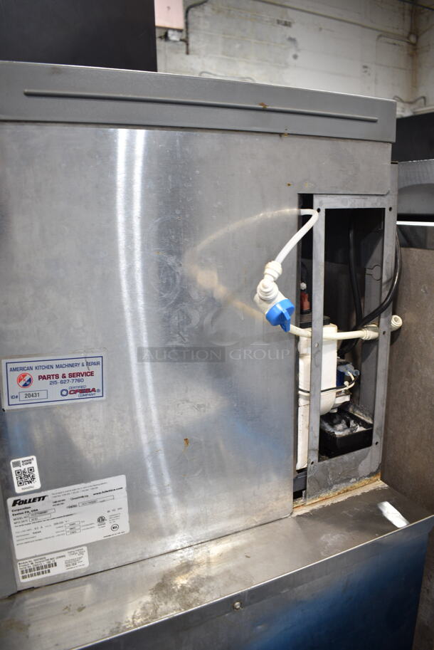 Follett HCC700WBT Horizon Stainless Steel Commercial Ice Head on Follett 425-30 Commercial Ice Bin. 208-230 Volts, 1 Phase.  - Image 3 of 7