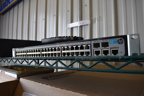 HP 1910-48 Switch Rack Unit. 19x7x2 - Image 3 of 3