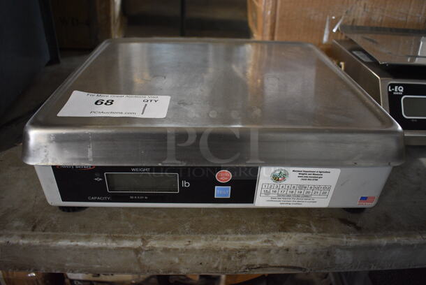Avery Berkel Model 6720-15 Metal Countertop Food Portioning Scale. 14x12.5x4