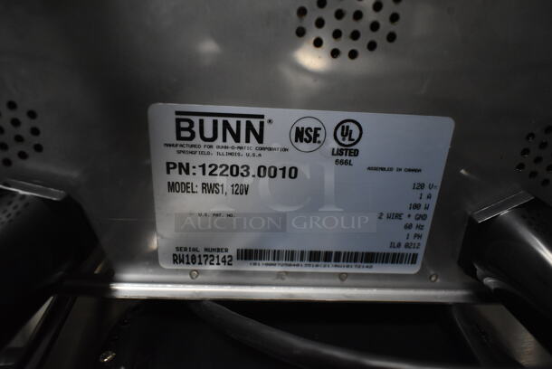 ALL ONE MONEY! Lot of 4 Bunn Server Stands and 5 Bunn Satellite Servers. (ice room) - Image 7 of 7