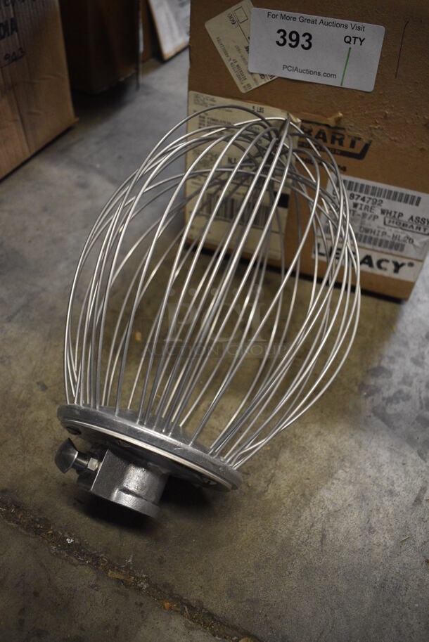 BRAND NEW IN BOX! Hobart Legacy HL20 Metal Commercial 20 Quart Planetary Whisk Attachment. 8x8x14 - Image 2 of 6