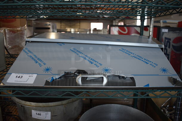 BRAND NEW! Stainless Steel Mega Top Lid. 27x19x7 - Image 1 of 3