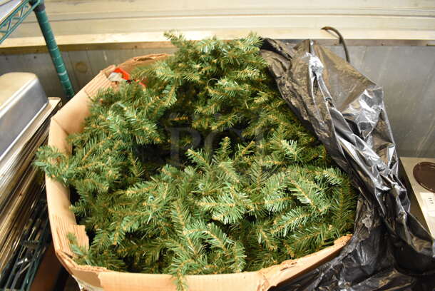 ALL ONE MONEY! Lot of Part of Fake Christmas Tree - Image 2 of 4