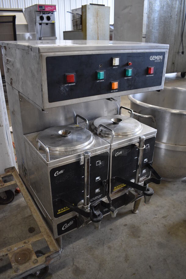 Curtis Model GEM-12-10 Stainless Steel Commercial Countertop Coffee Machine w/ 2 Beverage Satellite Servers. 220 Volts, 1 Phase. 18x22x29 - Image 3 of 5