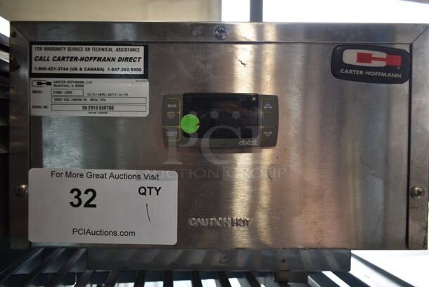 Carter Hoffmann 27080-2293 Stainless Steel Commercial Single Drawer Warming Drawer 208 Volts, 1 Phase.  - Image 3 of 5