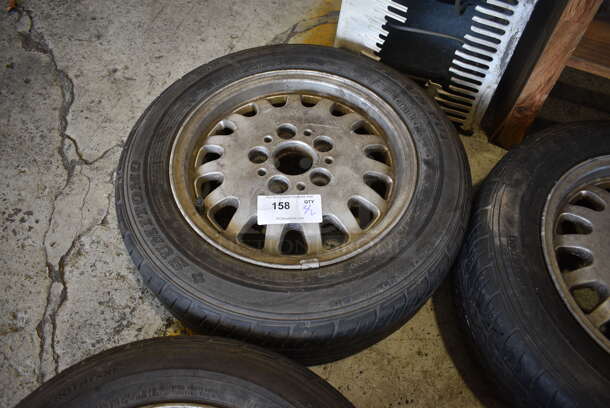 4 Tires on Rims Including Sumitomo HTR A/S P01 205/60R15 91H. 24x9x24. 4 Times Your Bid! - Image 9 of 12