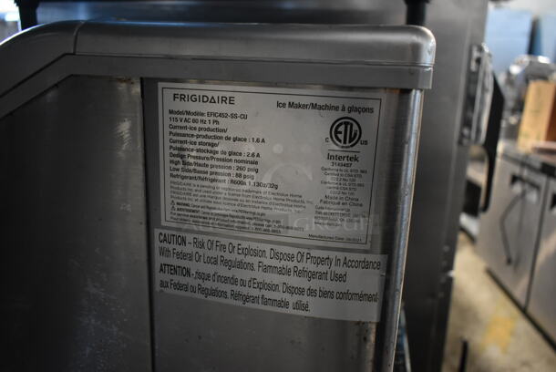 Frigidaire EFIC452-SS-CU Stainless Steel Countertop Ice Maker. 115 Volts, 1 Phase. - Image 8 of 8