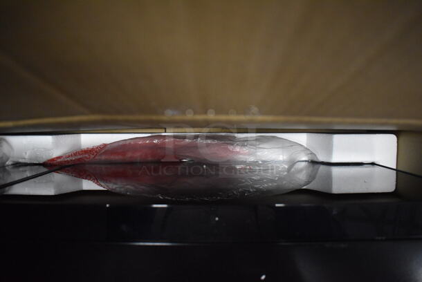 BRAND NEW SCRATCH AND DENT! 2021 TM162A-POHDOO 2FP Black Metal Over the Range Microwave.  - Image 6 of 7