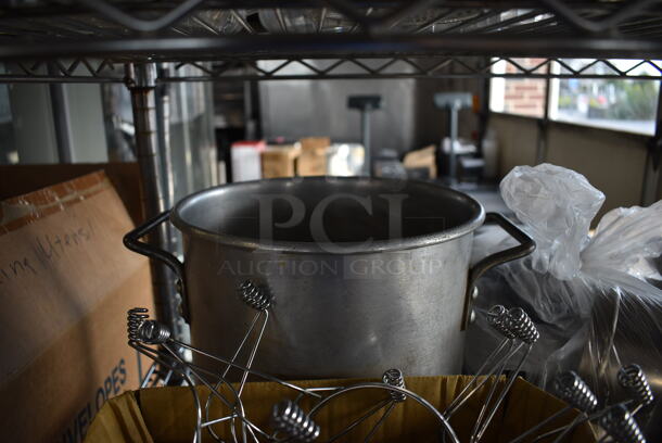 ALL ONE MONEY! Tier Lot of Various Metal Items Including Muffin Baking Pans, Stock Pot - Image 3 of 7