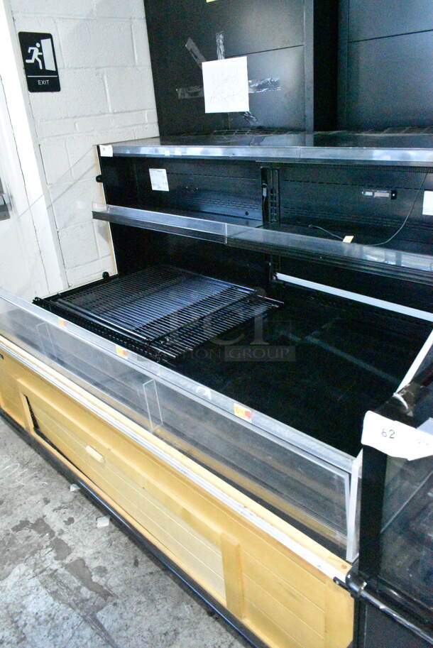Hussmann Q3-SS-6S Metal Commercial Floor Style Horizontal Reach In Grab N Go Merchandiser. 120/208-240 Volts, 1 Phase. - Image 1 of 7